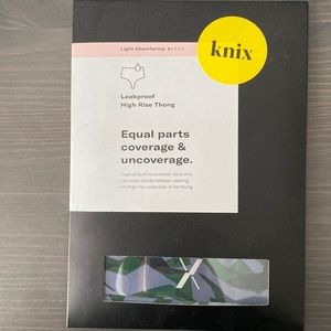 Knick leakproof high rise thong